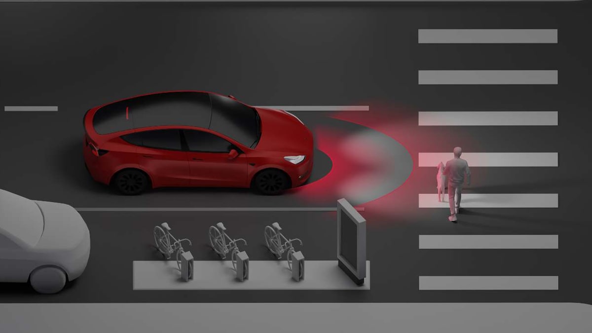 Tesla's Automatic Emergency Braking now works in reverse and at higher speeds
