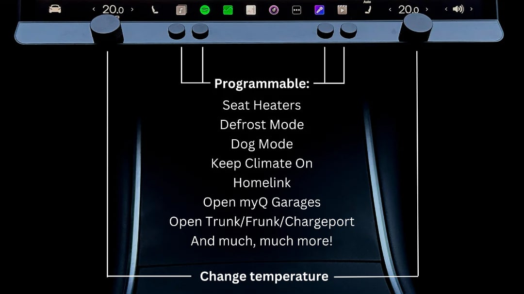Tesla Accessory, Ctrl-Bar Adds Physical Buttons to the Model Y and