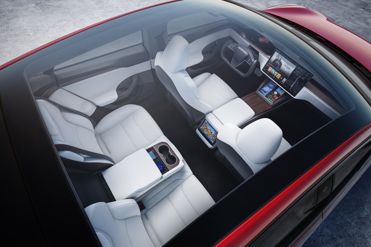 Tesla Model S Has New Glass Roof That Lets In 5x More Light