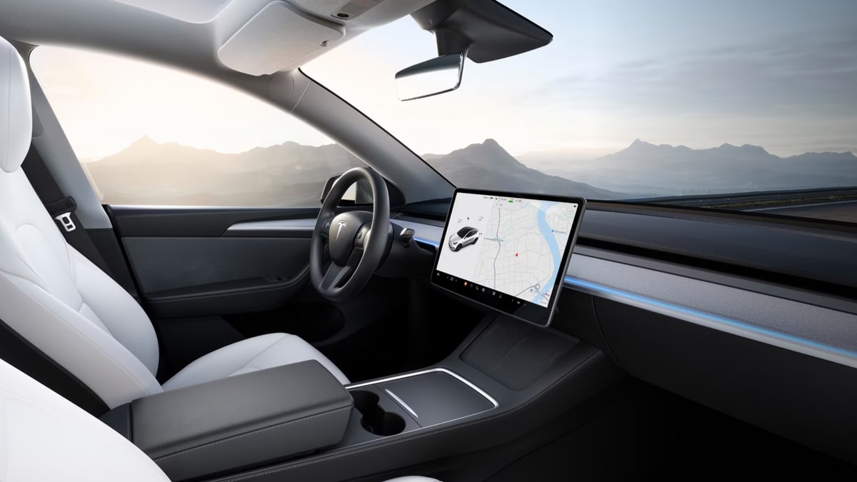 Tesla Updates Model Y With Ambient Lighting, New Wheels and
