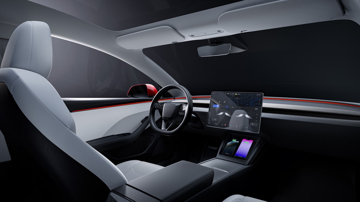 Tesla's upgraded Model 3 has a new design, rear touchscreen, and