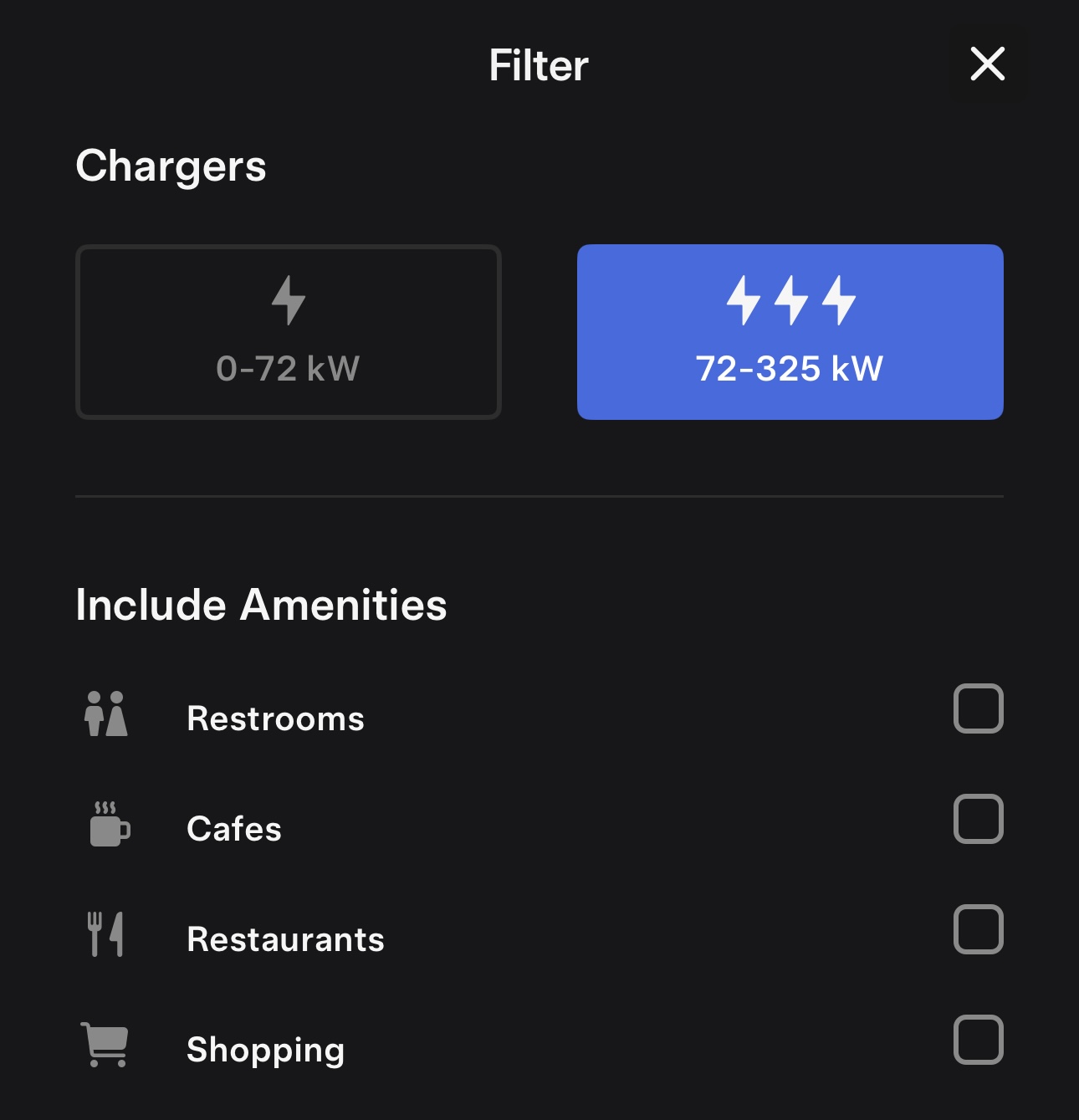 Tesla 325 kW Supercharging feature in update 4.41.0