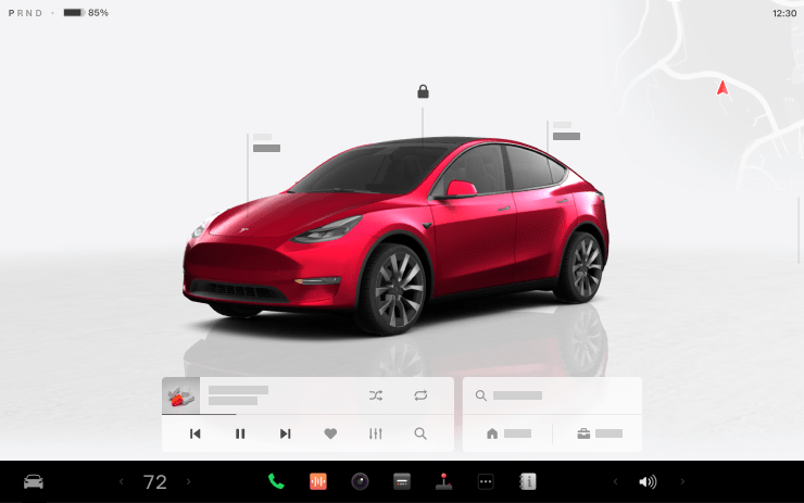 Tesla Visual Updates feature in update 2024.14.8