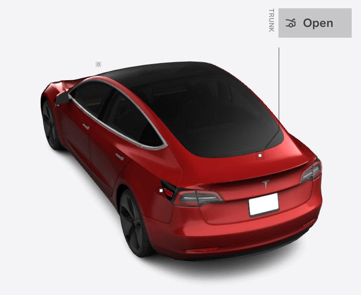 Tesla Vehicle Visualization feature in update 2024.14.8