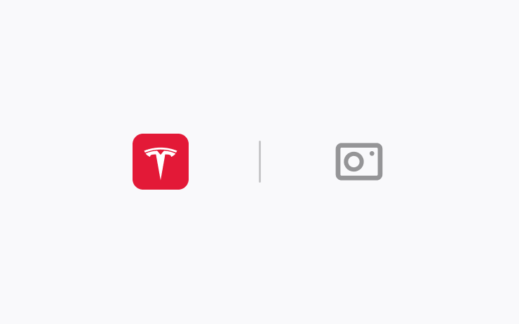 Tesla Mobile App Dashcam Viewer feature in update 2024.44.25.2