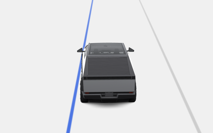 Tesla Lane Departure Avoidance feature in update 2025.14.3.2