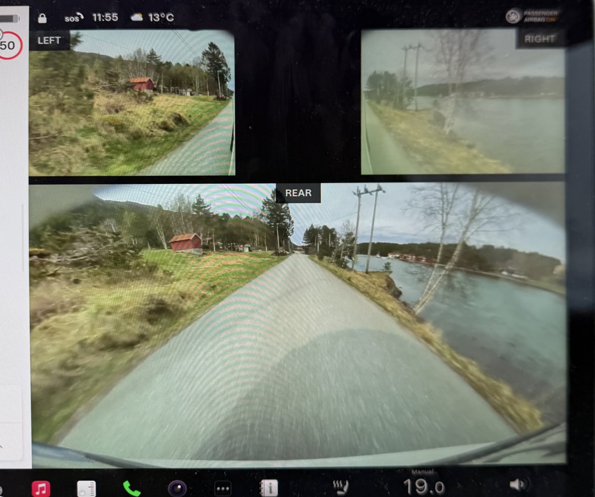 Tesla Camera App feature in update 2025.14.3.1