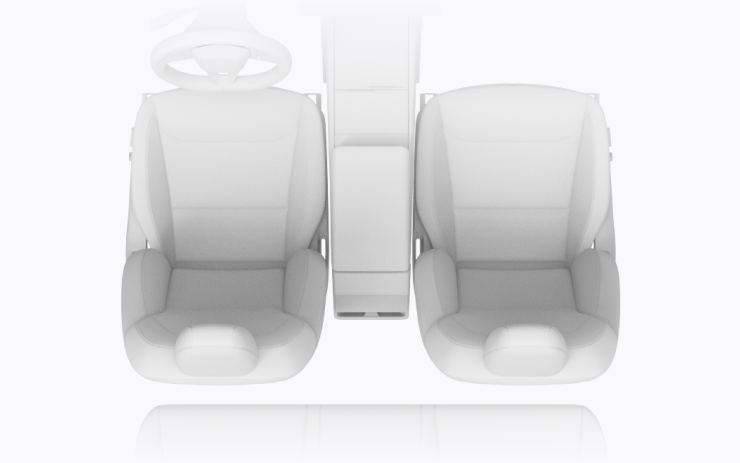 Tesla First-Row Cabin Sensing Update feature in update 2025.2.6