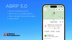 A Better Routeplanner 5.0 Launches; Adds EV Charger Ratings Using Rivian Data