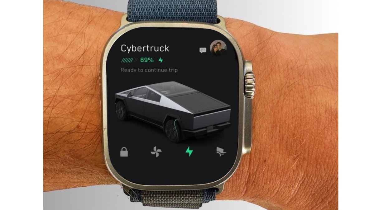 Apple watch tesla model 3 key sale