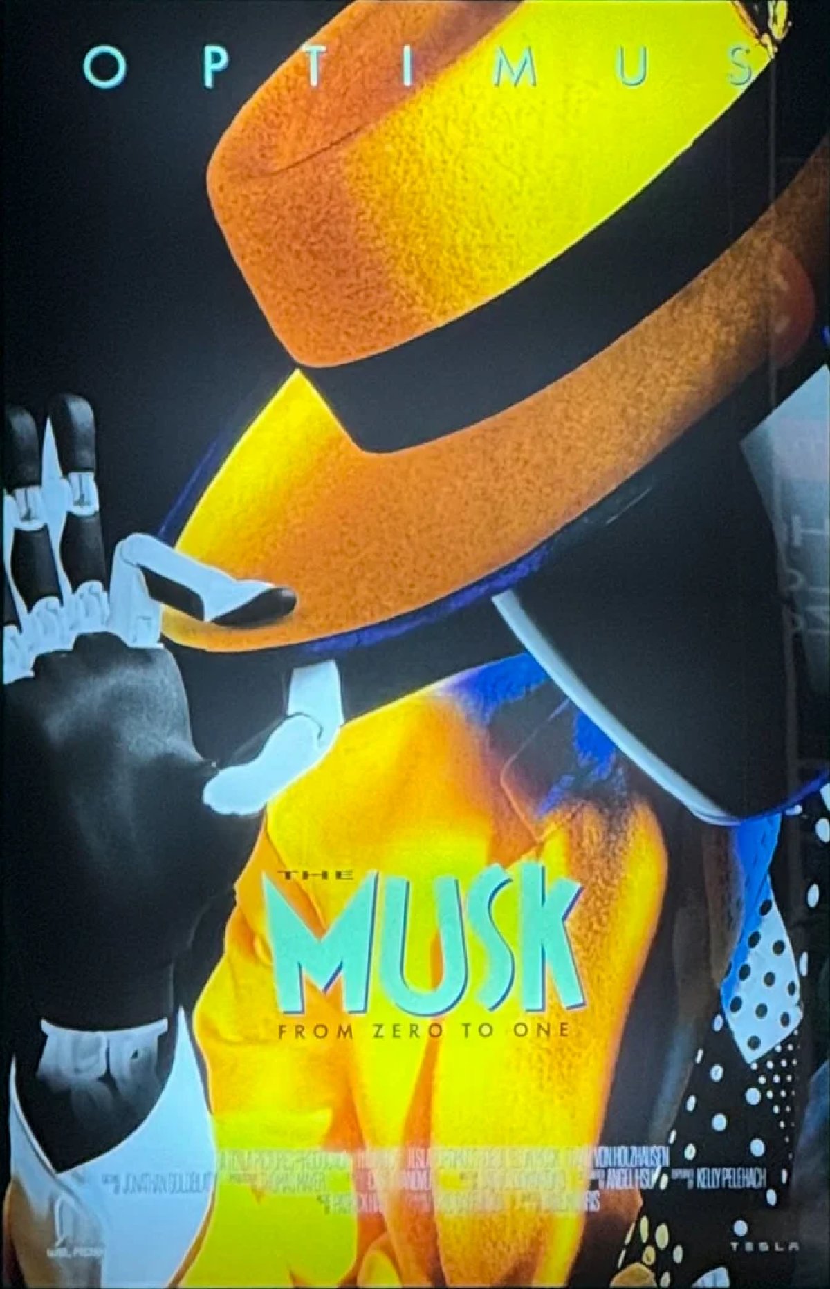 The Musk poster, based on The Mask.