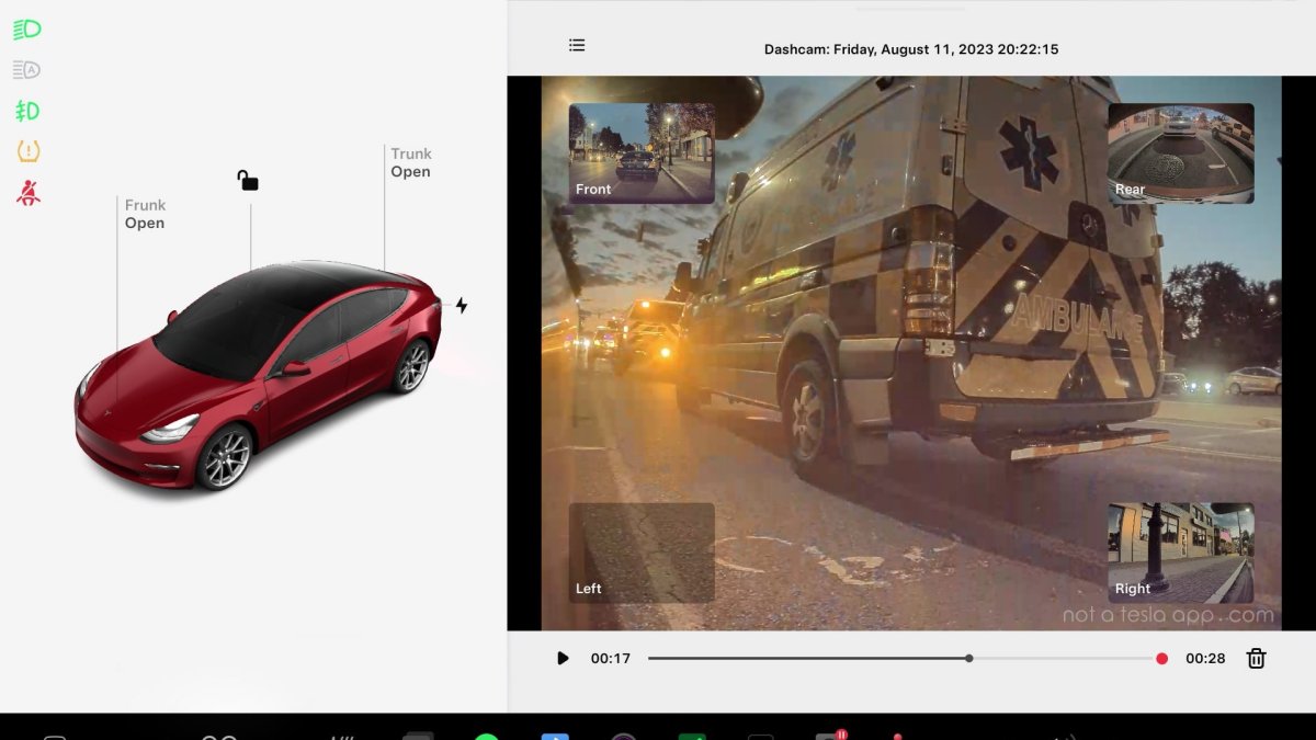 Tesla Improves Performance for Tesla Theater and Dashcam / Sentry Mode  Apps, Improves Icon Badges