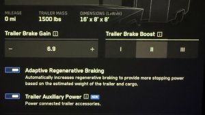 First Look at Tesla's New 'Trailer Profiles' Feature